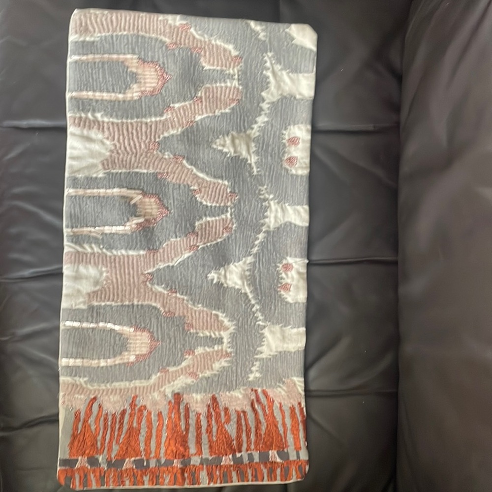 West Elm decorative accent pillow handmade
